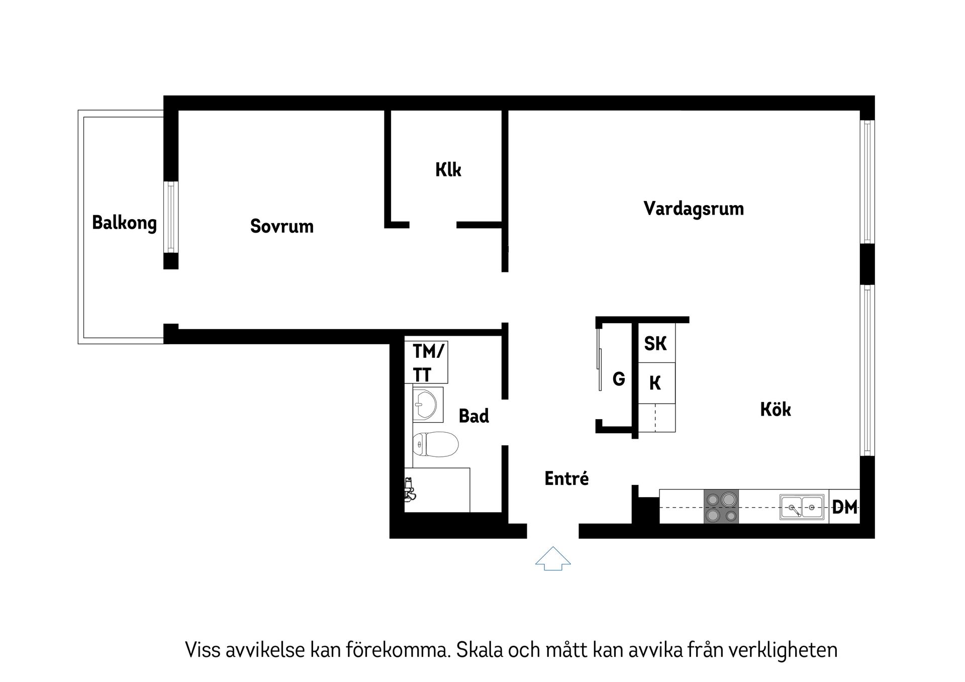Bostadsrätt, Huvudstagatan 3A, vån 5, Solna Centrum, Solna