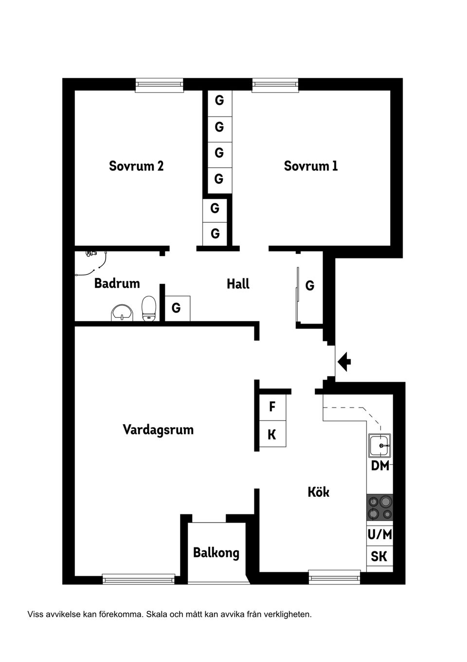 Bostadsrätt, Erik Tegels väg 45, Bromsten, Stockholm