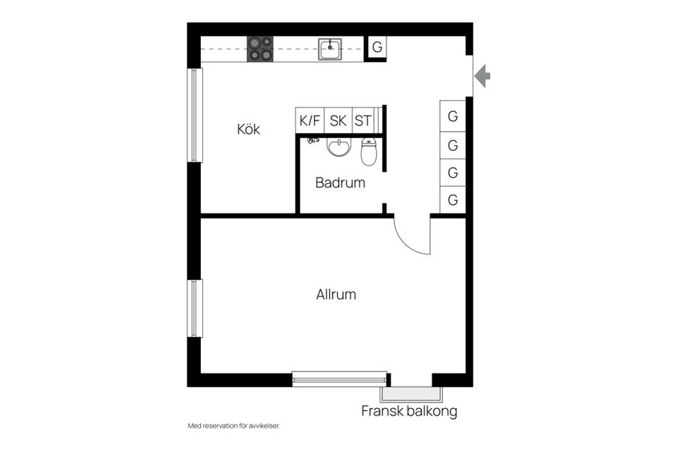 Bostadsrätt, Storgatan 6, Centrum, Härnösand