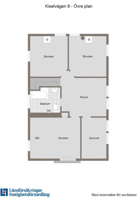 Villa, Kiselvägen 8, Skörby, Håbo