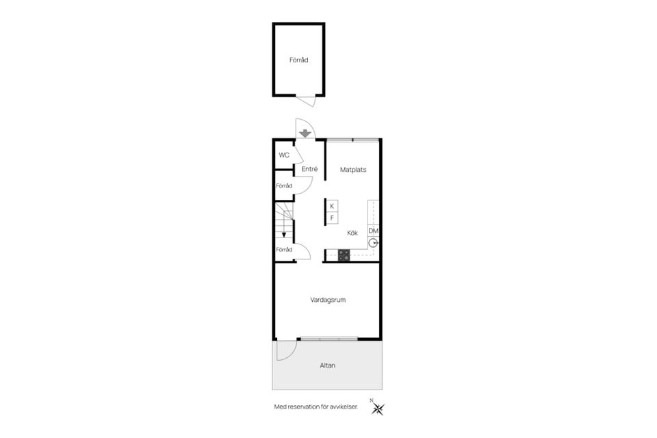 Radhus, Damastgatan 30, Brämhult, Borås