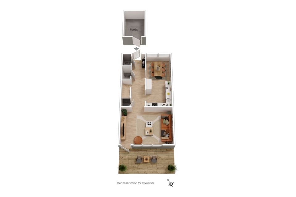 Radhus, Damastgatan 30, Brämhult, Borås