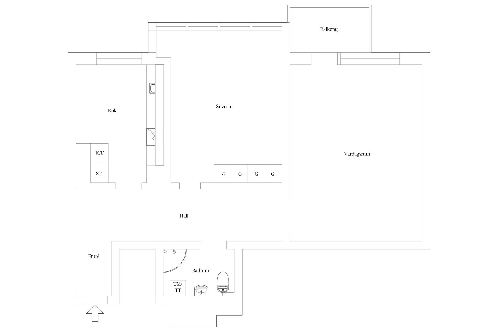 Bostadsrätt, Kvarnholmsgatan 5, Tågaborg, Helsingborg