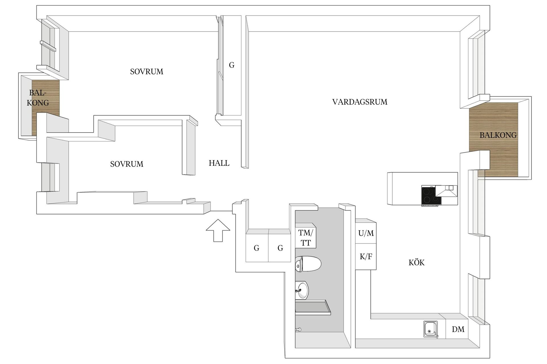 Bostadsrätt, Södra Storgatan 39A, Helsingborg - Centrum, Helsingborg