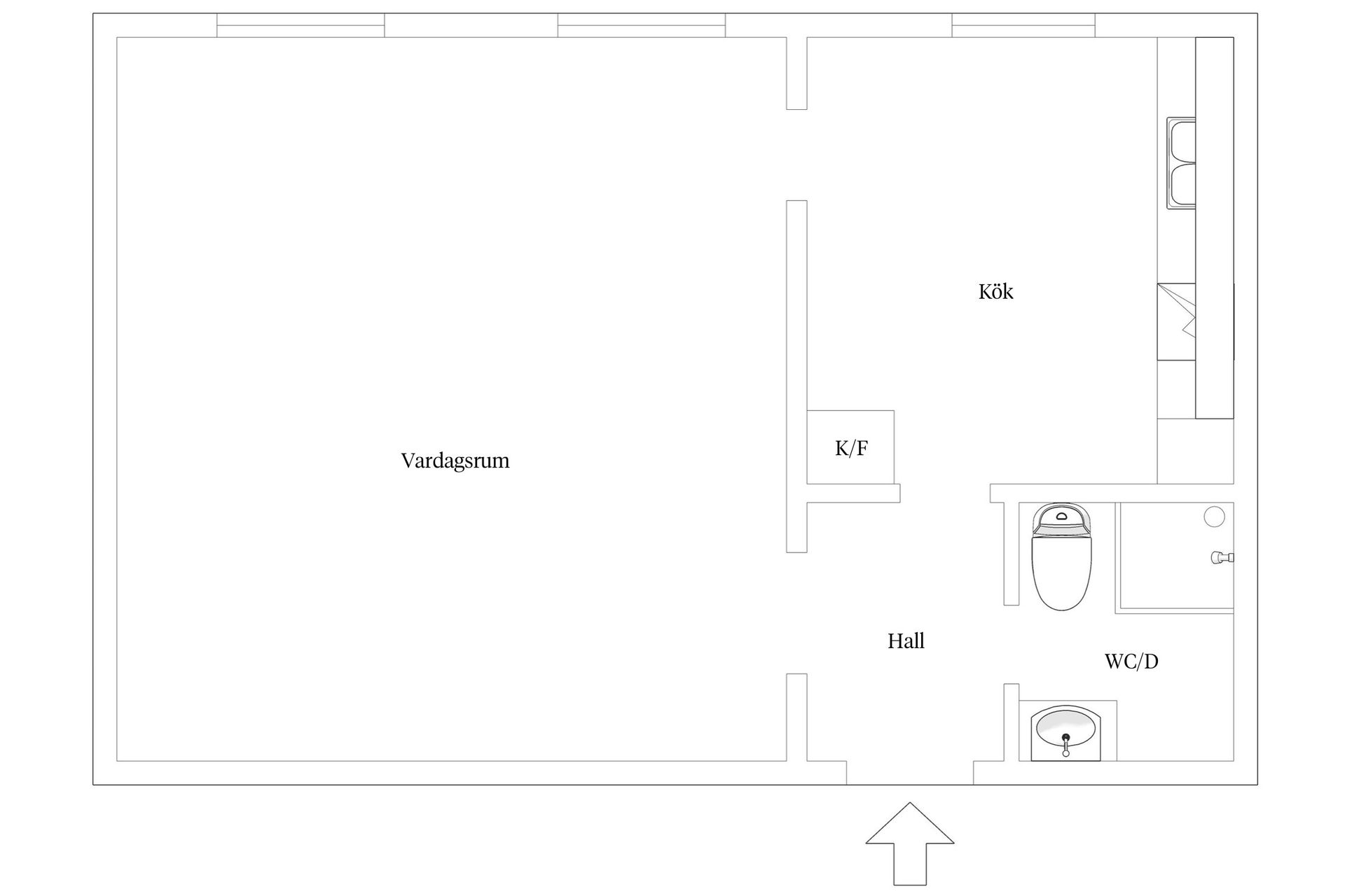 Bostadsrätt, Drottninggatan 48, Helsingborg - Centrum, Helsingborg