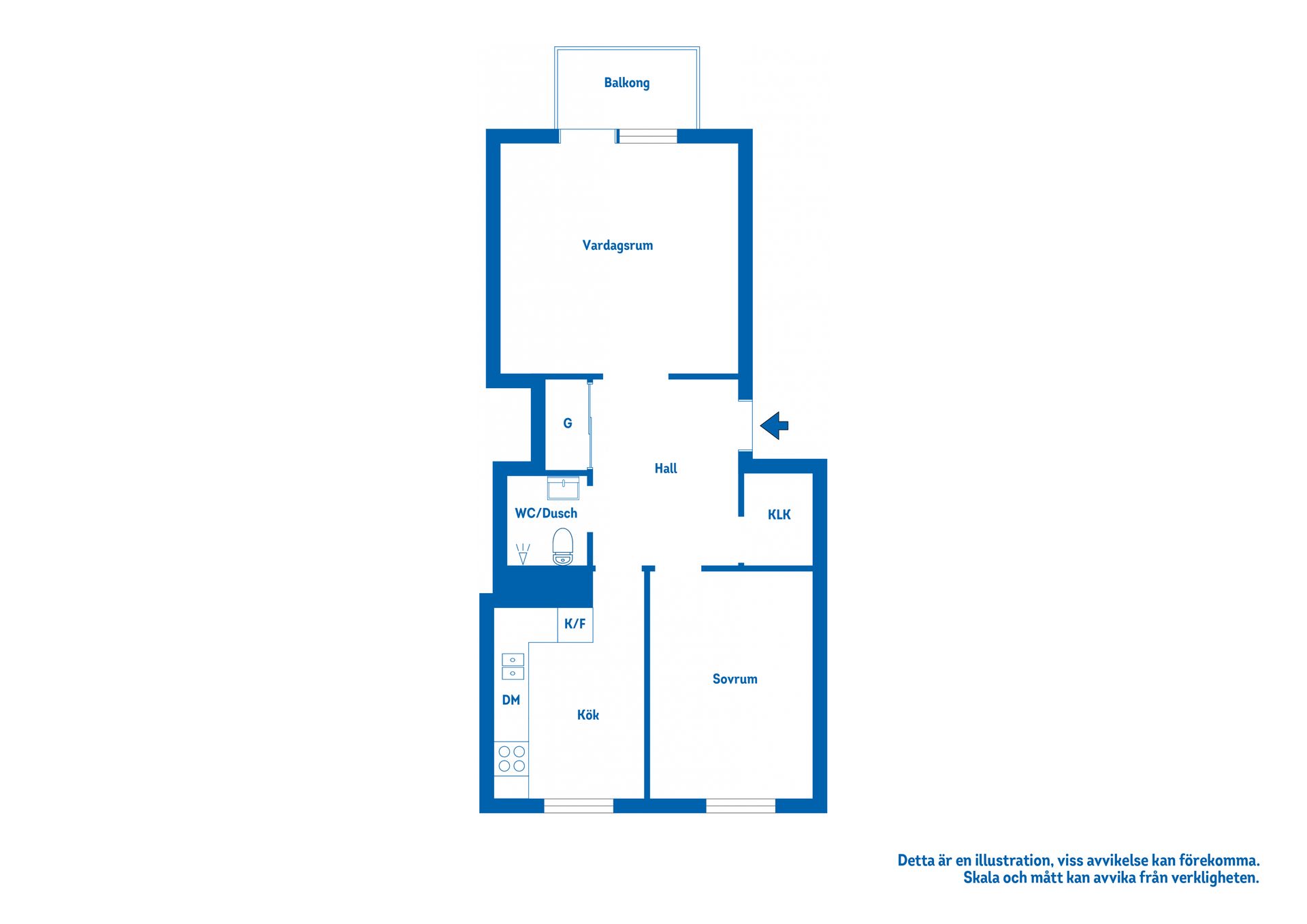 Bostadsrätt, Mejerigatan 1C, Katrineholm Nävertorp, Katrineholm