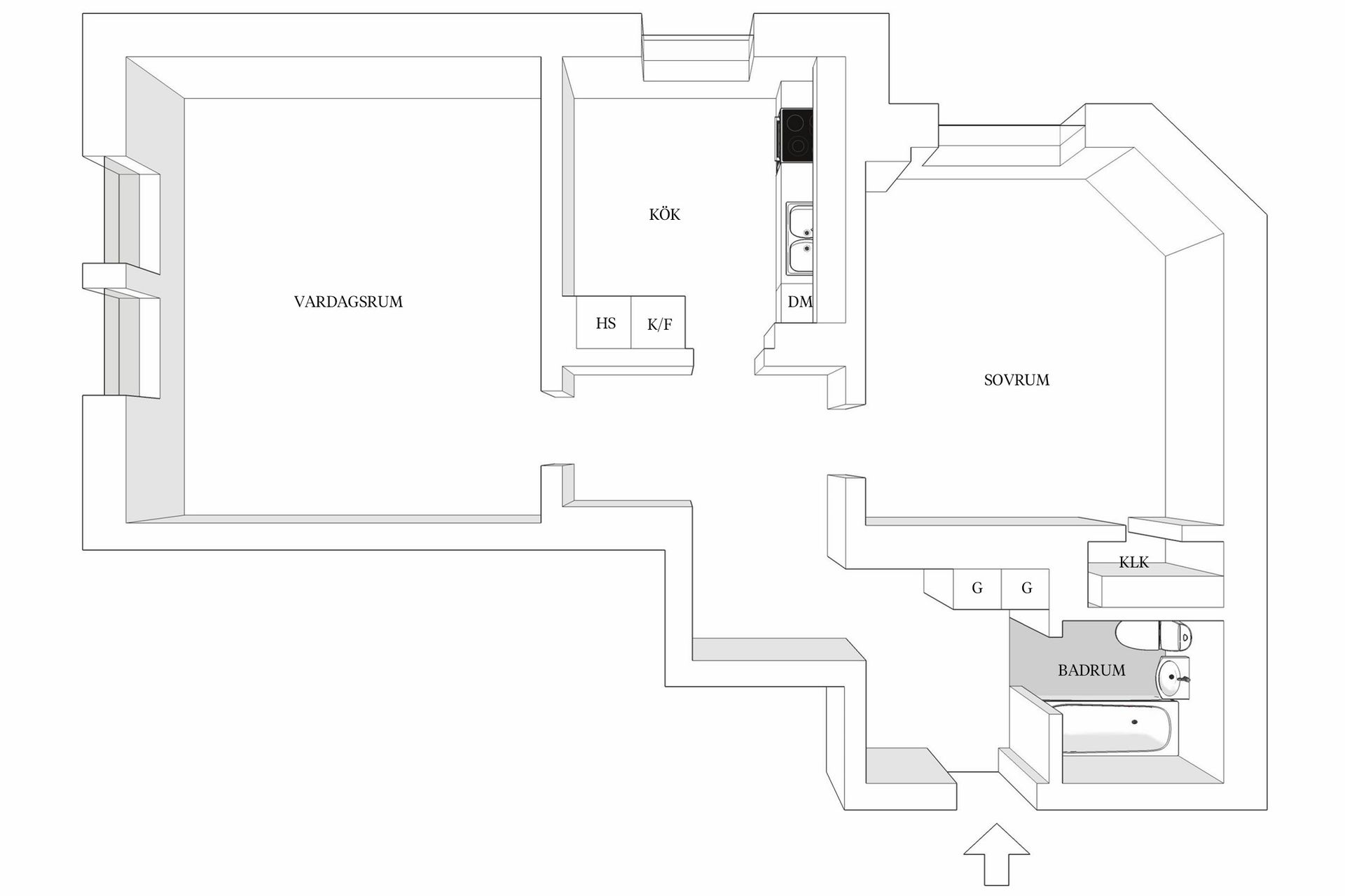 Bostadsrätt, Hövitsmansgatan 14, Olympia, Helsingborg