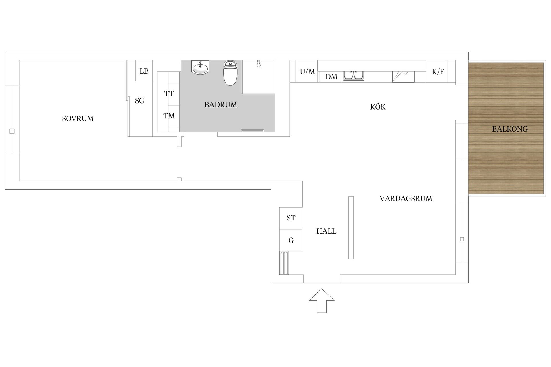 Bostadsrätt, Tappvägen 31D, Bromma - Annedal, Stockholm