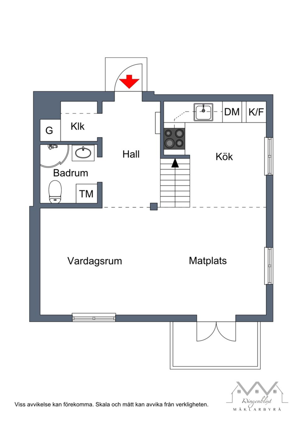 Bostadsrätt, Norrbodavägen 11, 1 tr, Norrboda, Upplands-Bro