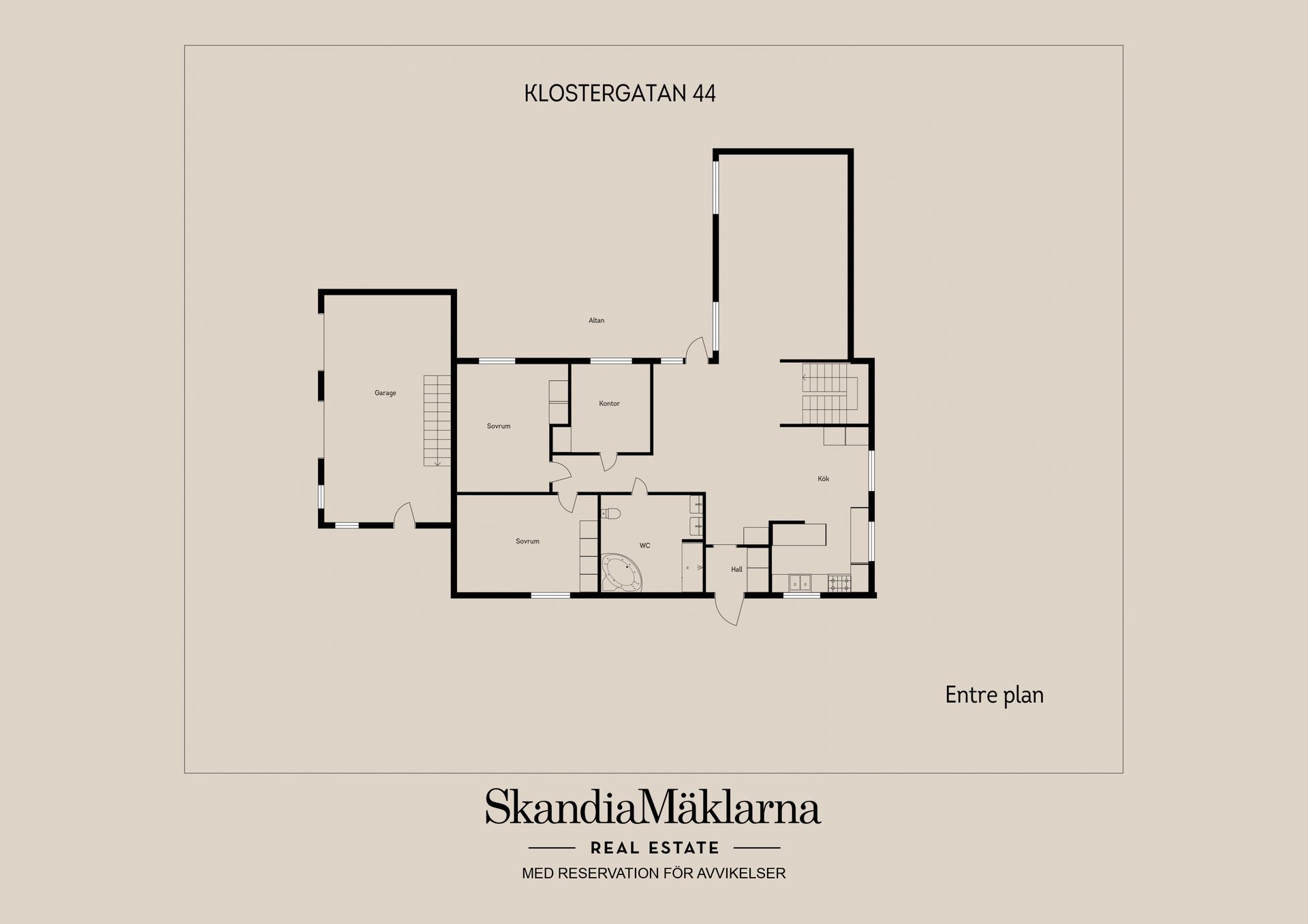 Villa, Klostergatan 44, Sunnanå, Skellefteå