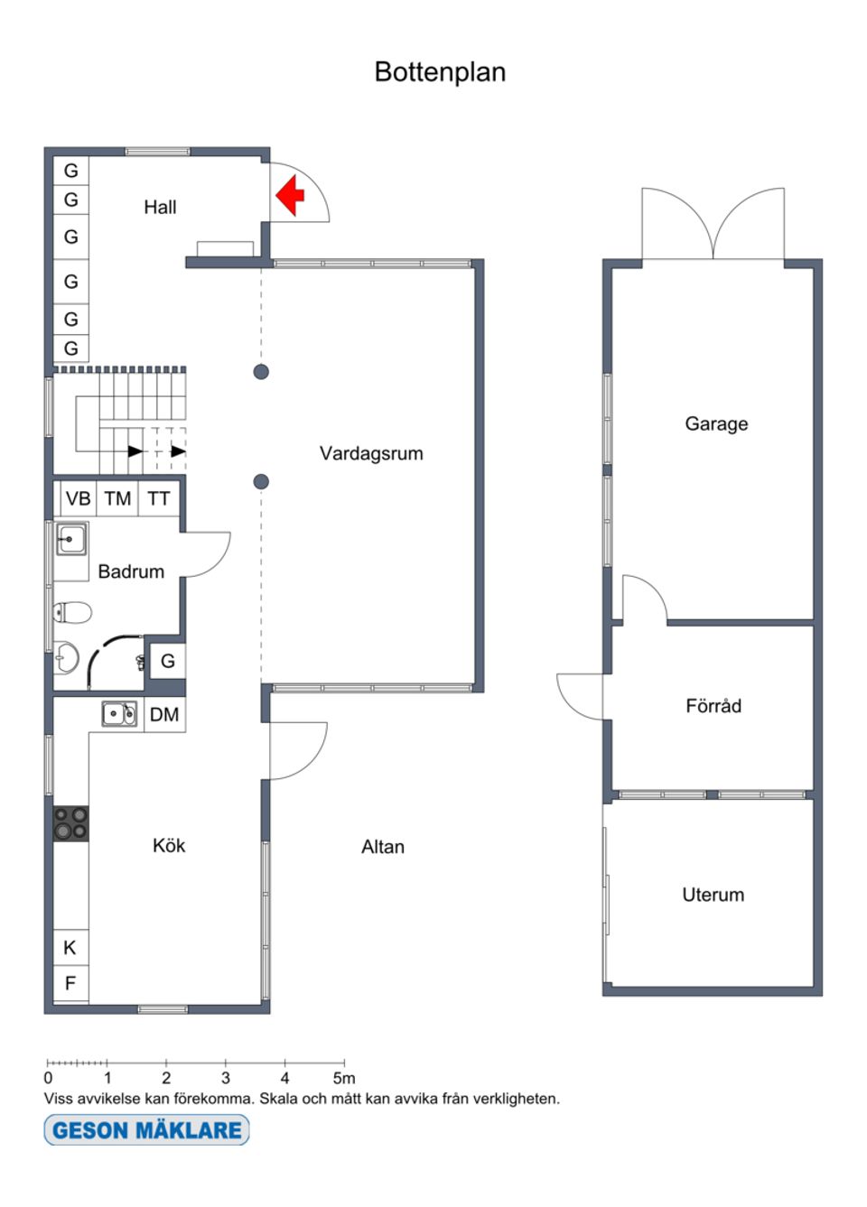 Villa, Apoteksvägen 3, Rimbo, Norrtälje