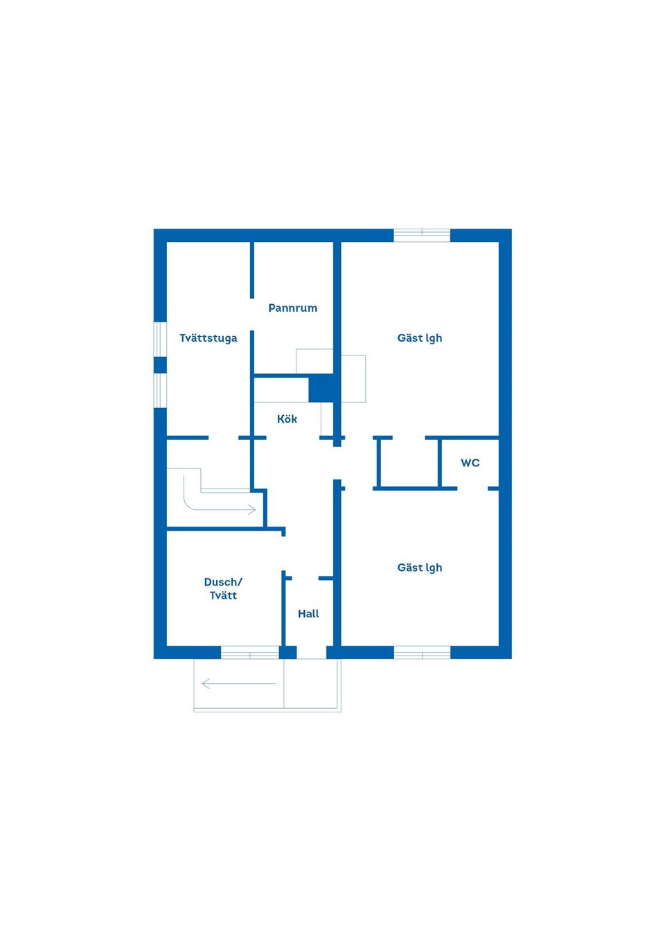 Villa, Skiljegatan 1, Broåkern, Mora