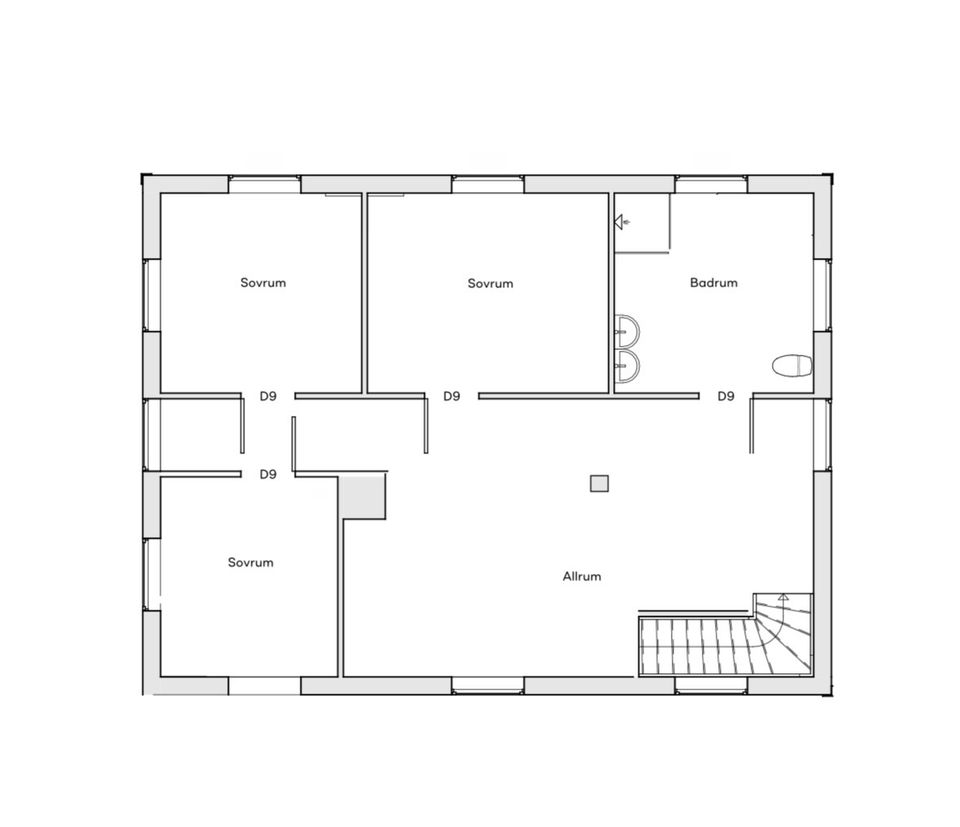 Villa, Ål-Kilen Kilsvägen 15, Ål-Kilen, Leksand