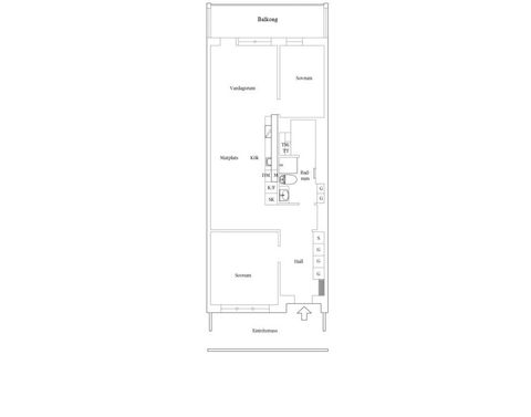 Bostadsrätt, Liljeholmsvägen 32, 7 tr, Liljeholmen, Stockholm