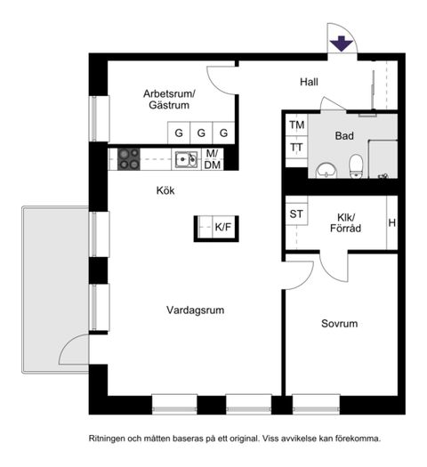 Bostadsrätt, Ekerödsgatan 32, Mariastaden, Helsingborg