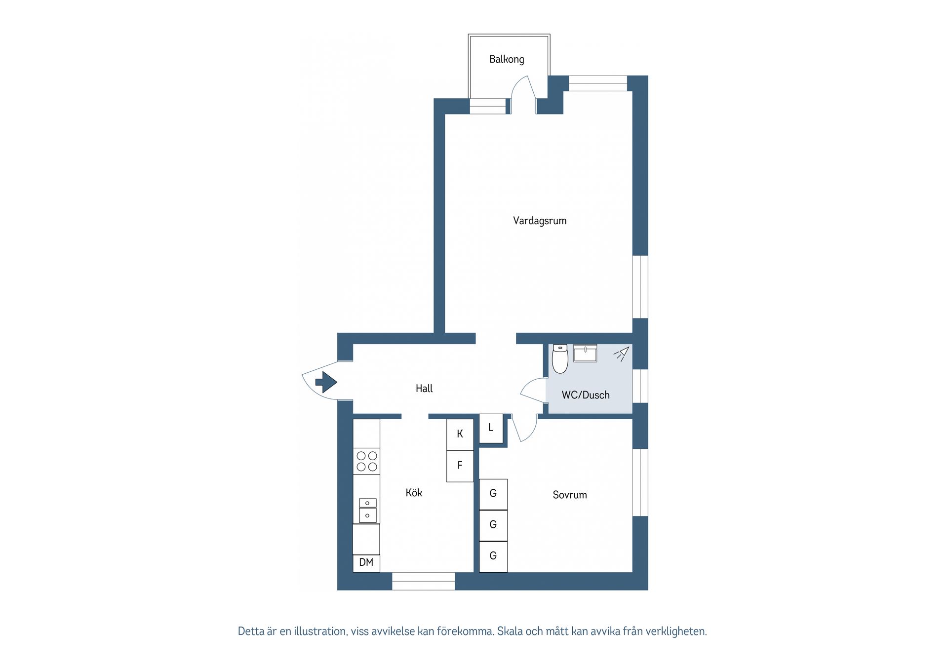 Bostadsrätt, Helenius gata 44B, Norrmalm, Skövde