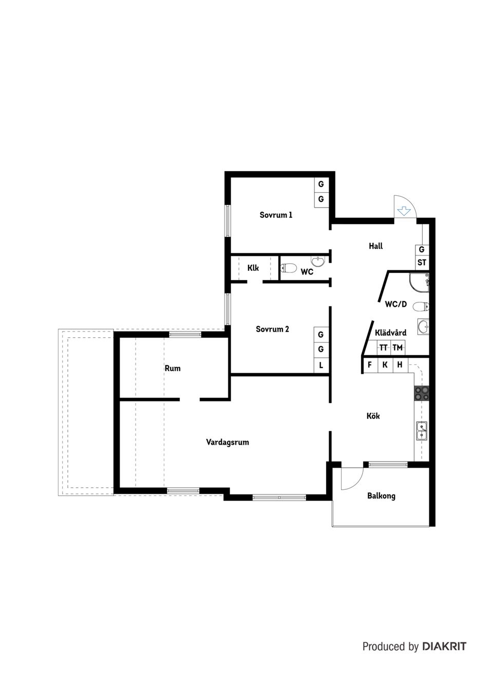 Bostadsrätt, Amiralstorget 1, Brandholmen, Nyköping