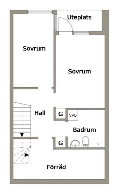 Bostadsrätt, Rättarvägen 36I, Hitorp, Nora