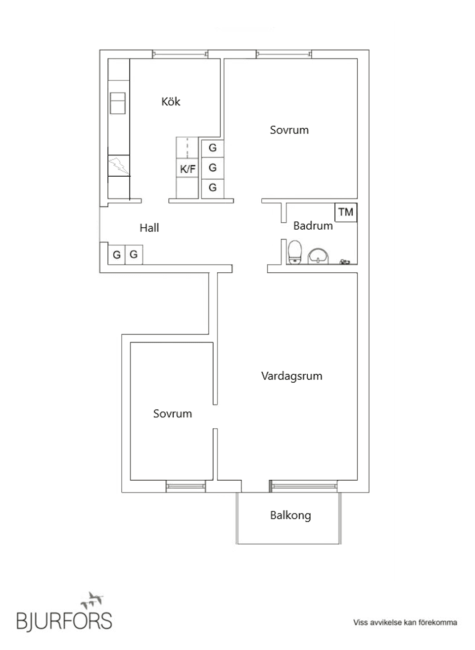 Bostadsrätt, Vintergatan 24D, Skellefteå