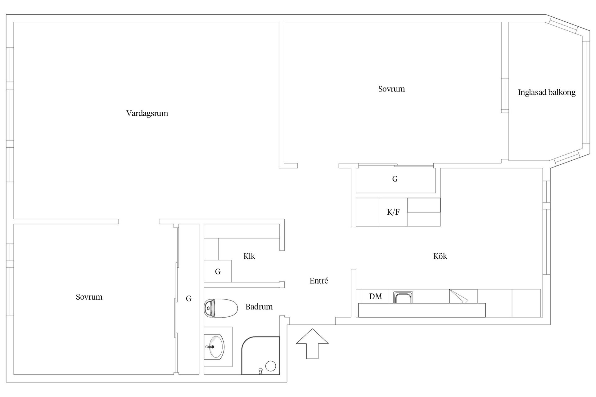 Bostadsrätt, Hedvägen 114, Sandmöllan, Trelleborg
