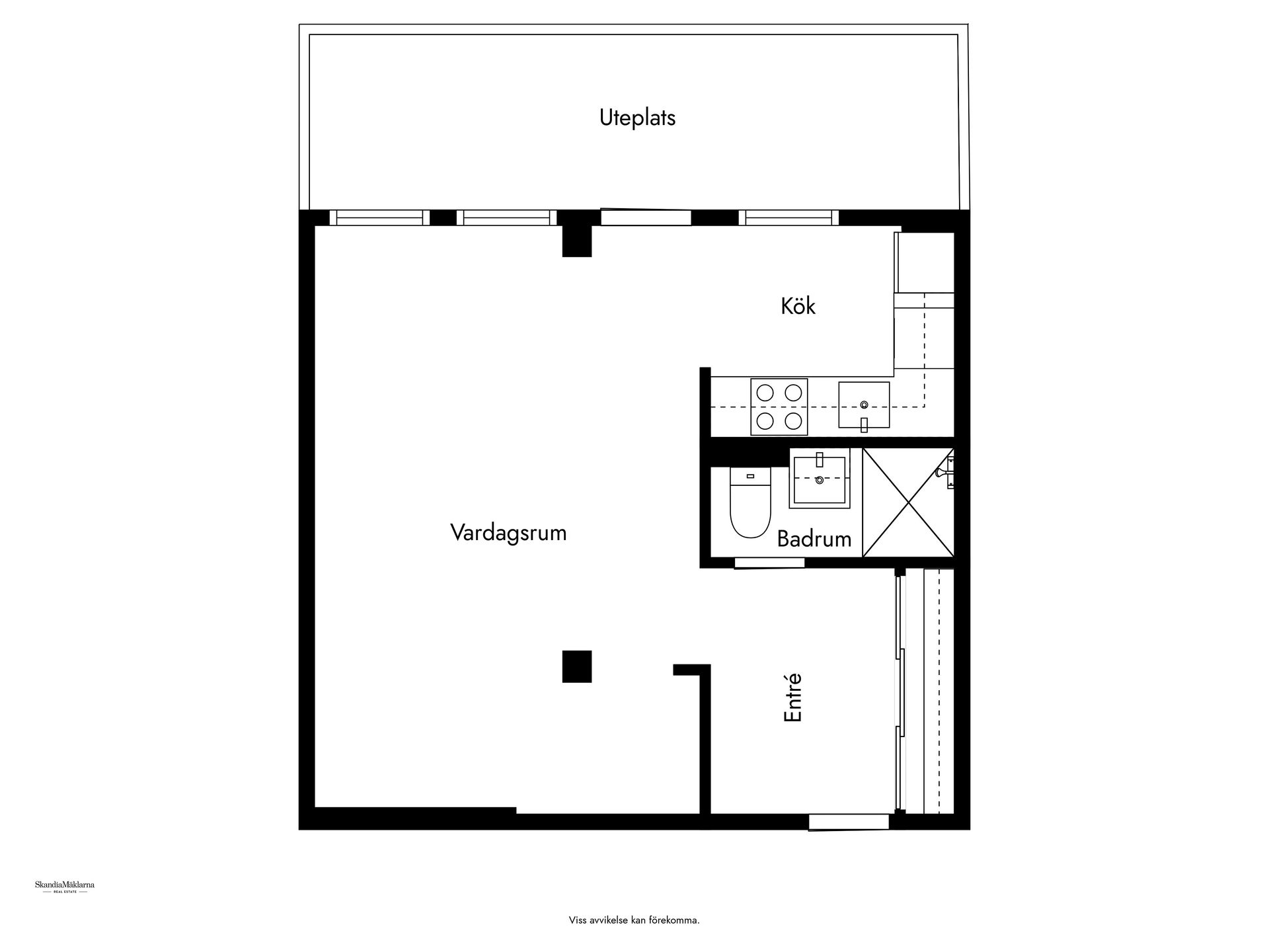 Bostadsrätt, Korstavägen 9, Korsta, Sundsvall