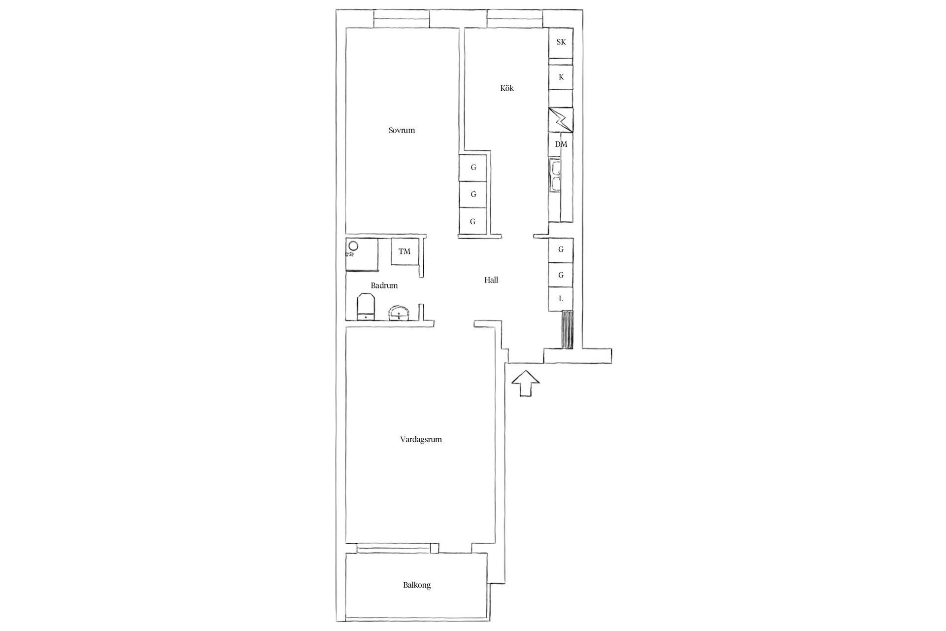 Bostadsrätt, Haråsgatan 21, Majorna, Göteborg