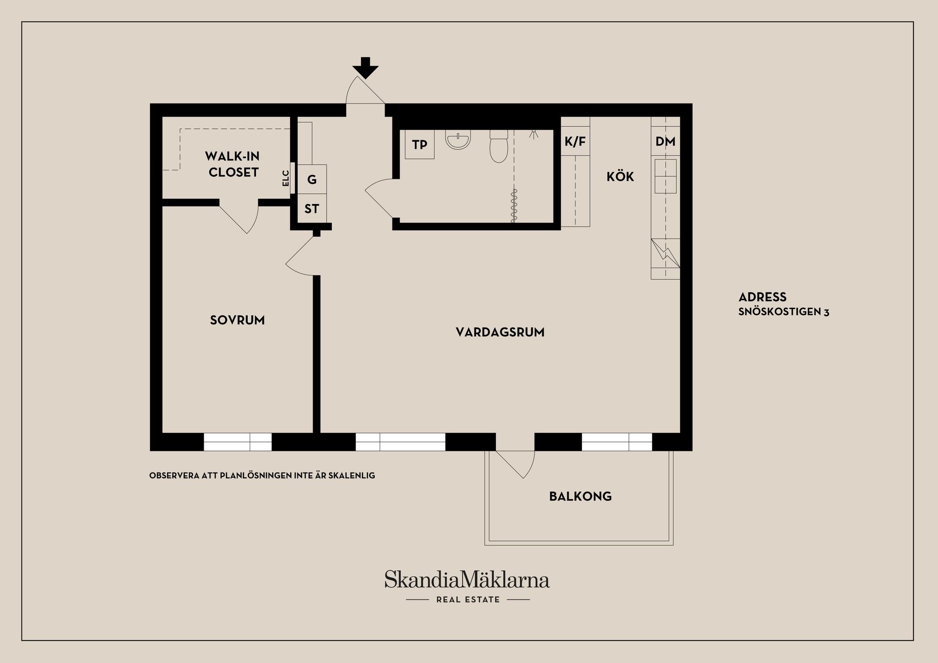 Bostadsrätt, Snöskostigen 3, Västertorp, Stockholm