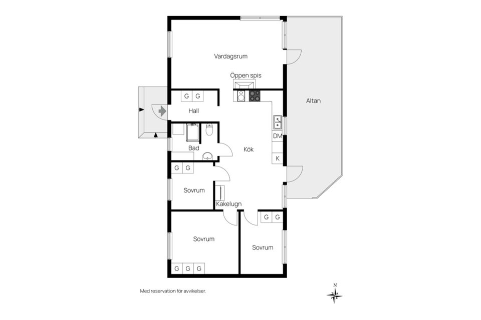 Villa, Blåsippsvägen 13, Sigtuna - Holmen, Sigtuna