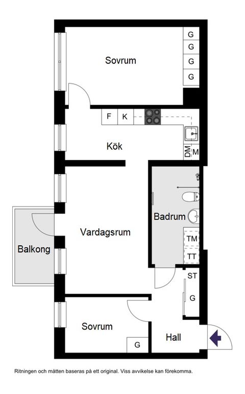 Bostadsrätt, Kolonnvägen 6, Haga Norra, Solna
