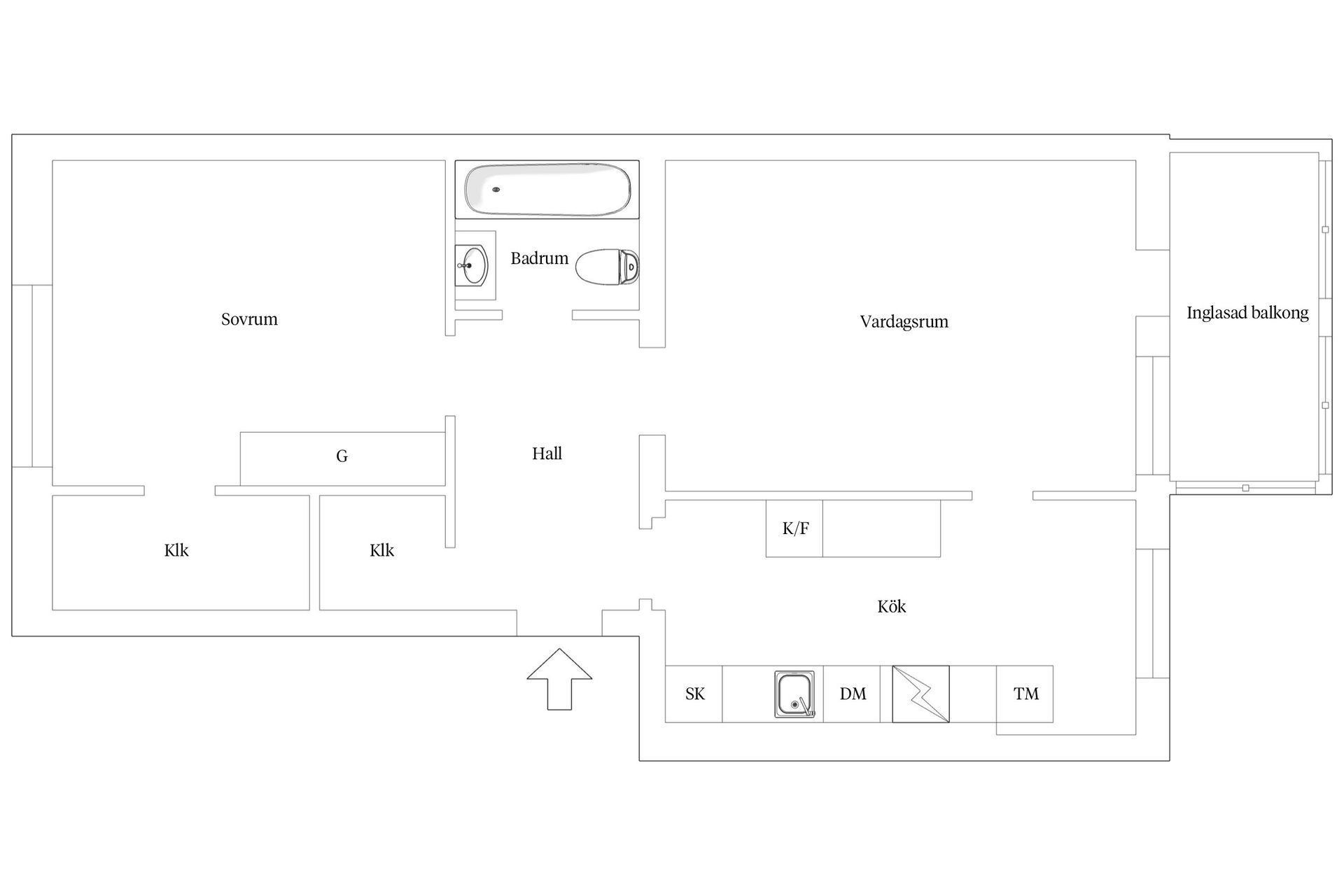 Bostadsrätt, Västanväg 43C, Limhamn, Malmö