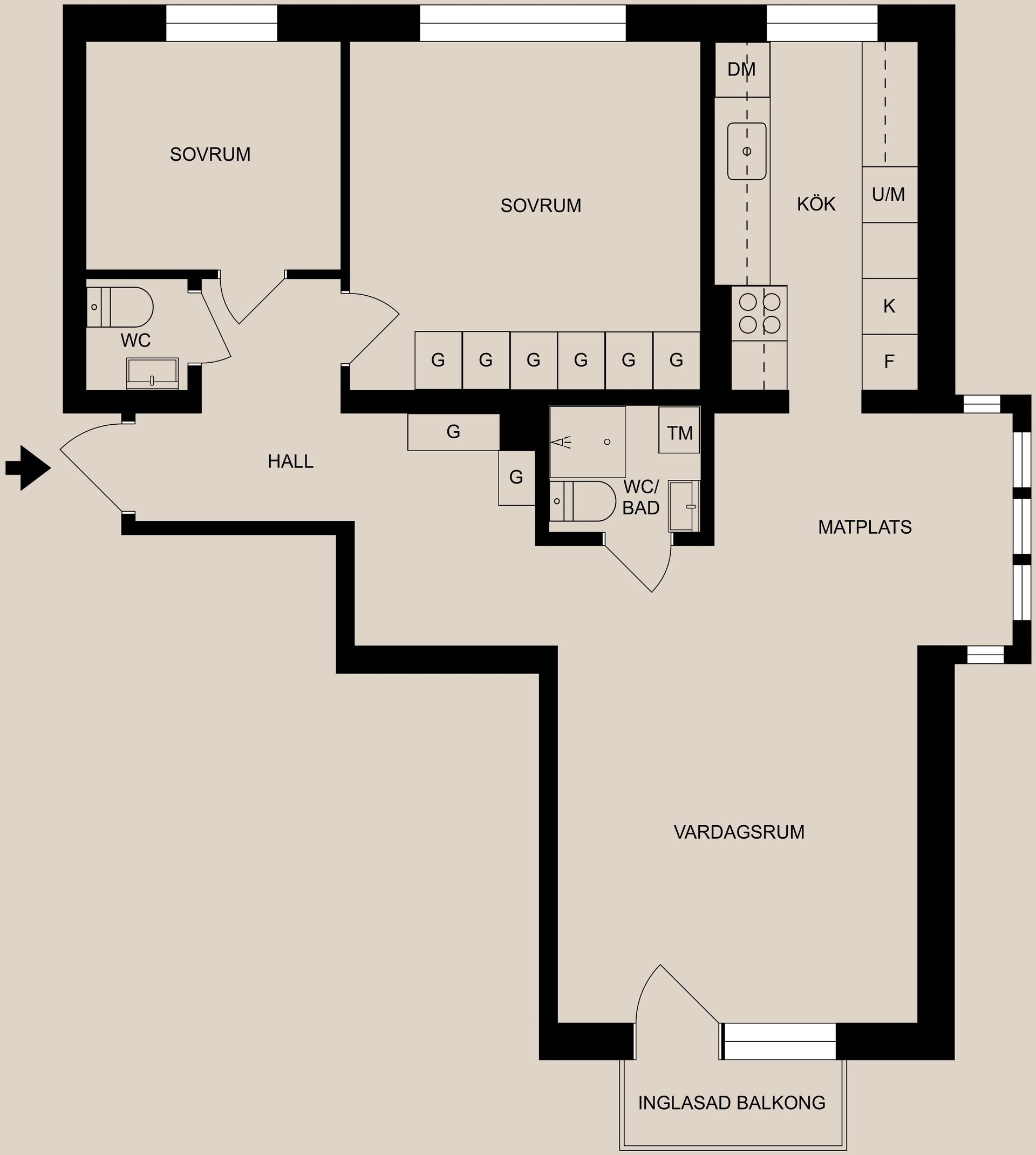 Bostadsrätt, Trozelligatan 25, Söder, Norrköping