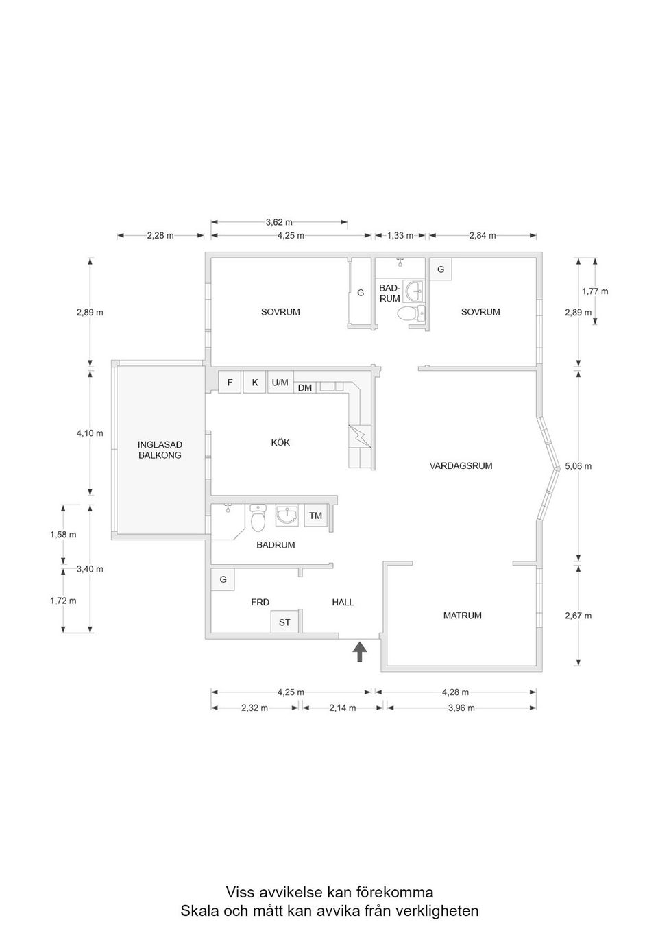Bostadsrätt, Hamngatan 16B, Centralt, Linköping