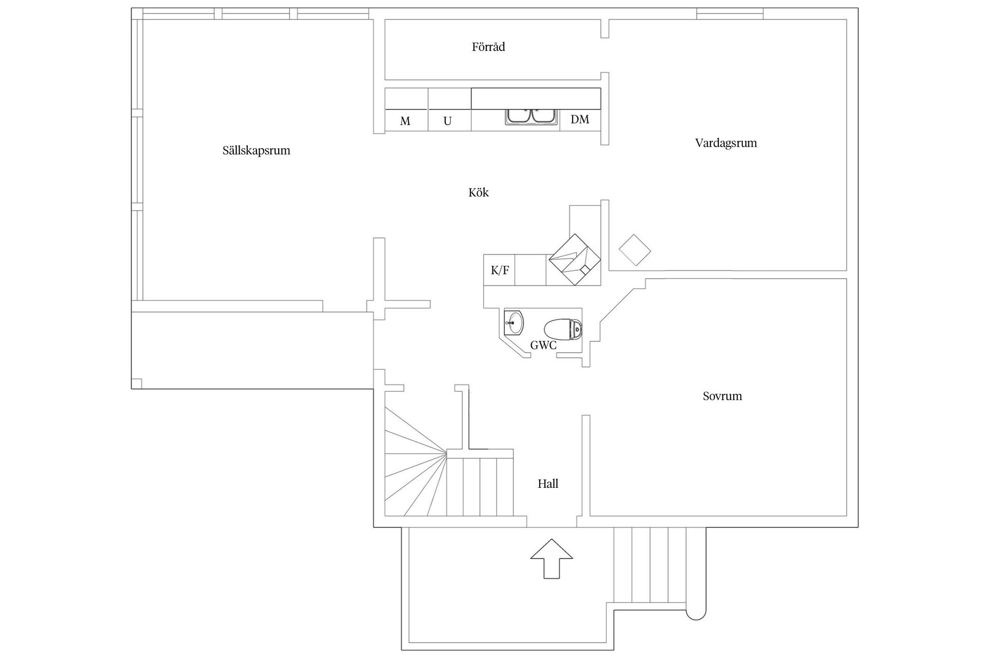 Villa, Vikingagatan 7, Hovmantorp, Lessebo