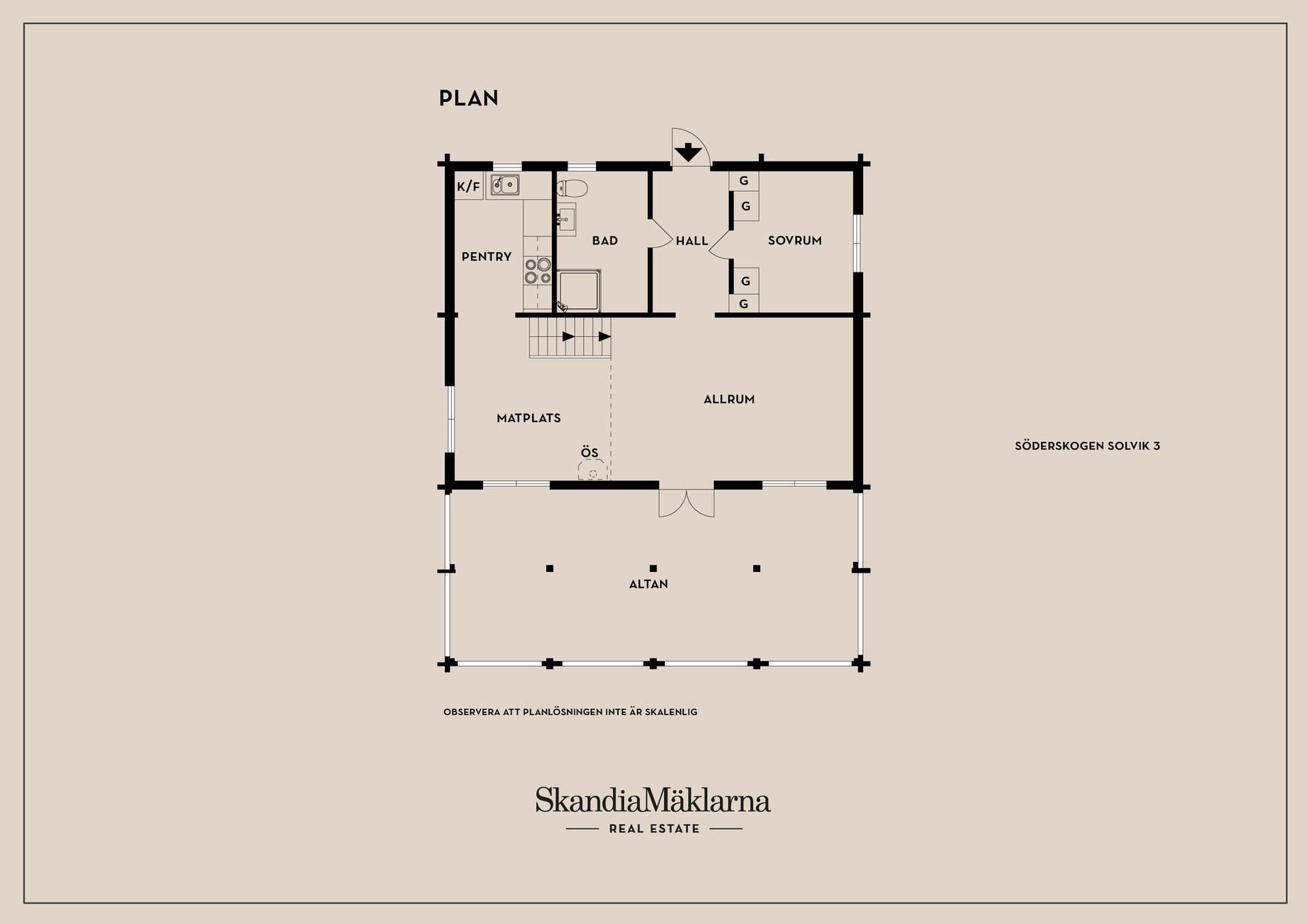 Fritidshus, Söderskogen Solvik 3, Edsbruk, Västervik