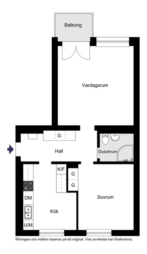 Bostadsrätt, Mäster Simons Väg 9B, Norra Frösunda, Solna