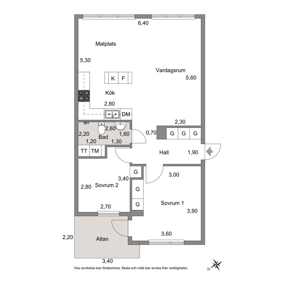 Bostadsrätt, Mor Johannas väg 11A, Björkris, Kungsbacka