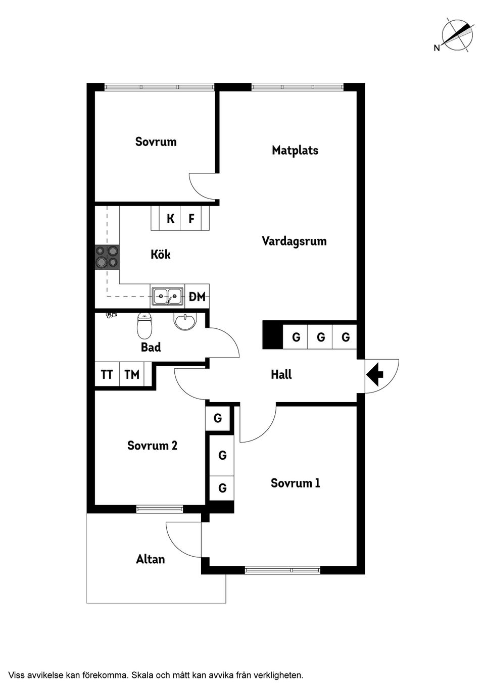 Bostadsrätt, Mor Johannas väg 11A, Björkris, Kungsbacka