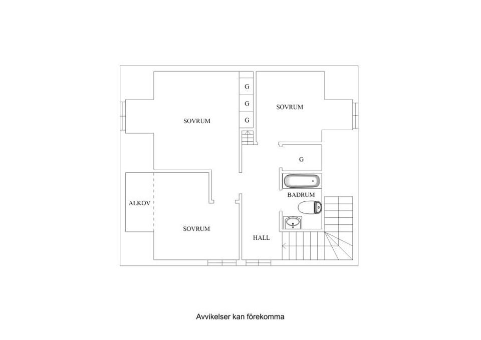 Villa, Radhus, Kaggetorpsvägen 56, Kaggetorp, Trollhättan