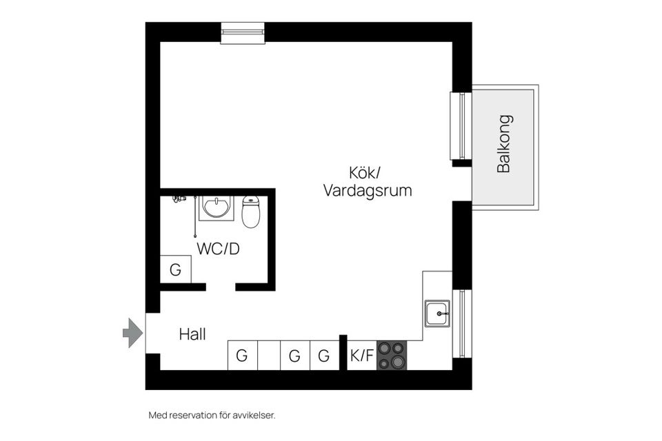 Bostadsrätt, Guldbrandsgatan 7, Trandared, Borås