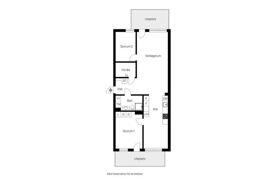 Bostadsrätt, Kratsbodavägen 44C, Mariehäll, Stockholm