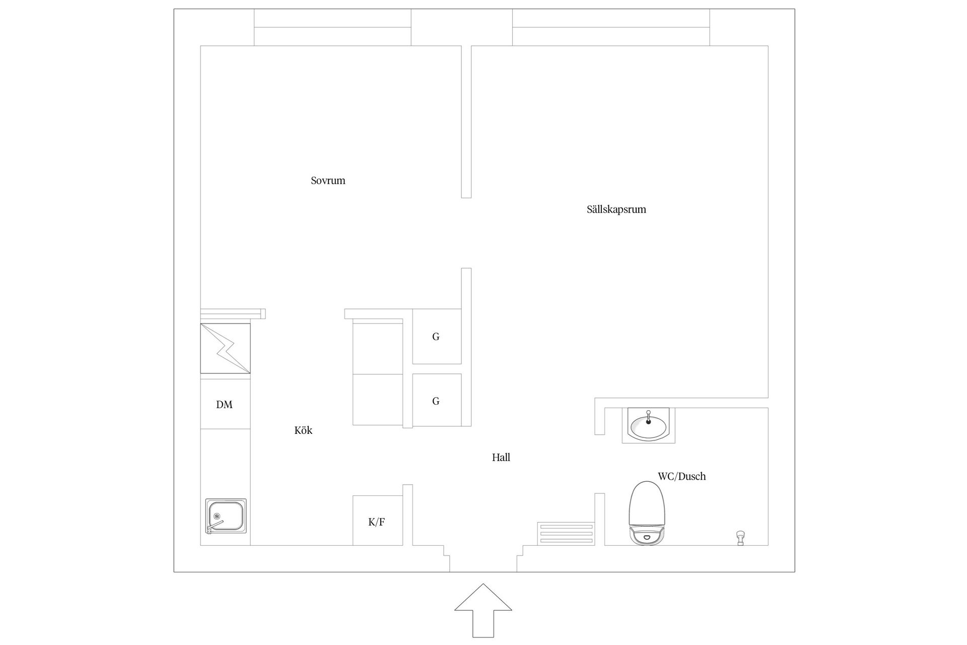 Bostadsrätt, Ernst Ahlgrens väg 5, Kungsholmen, Stockholm
