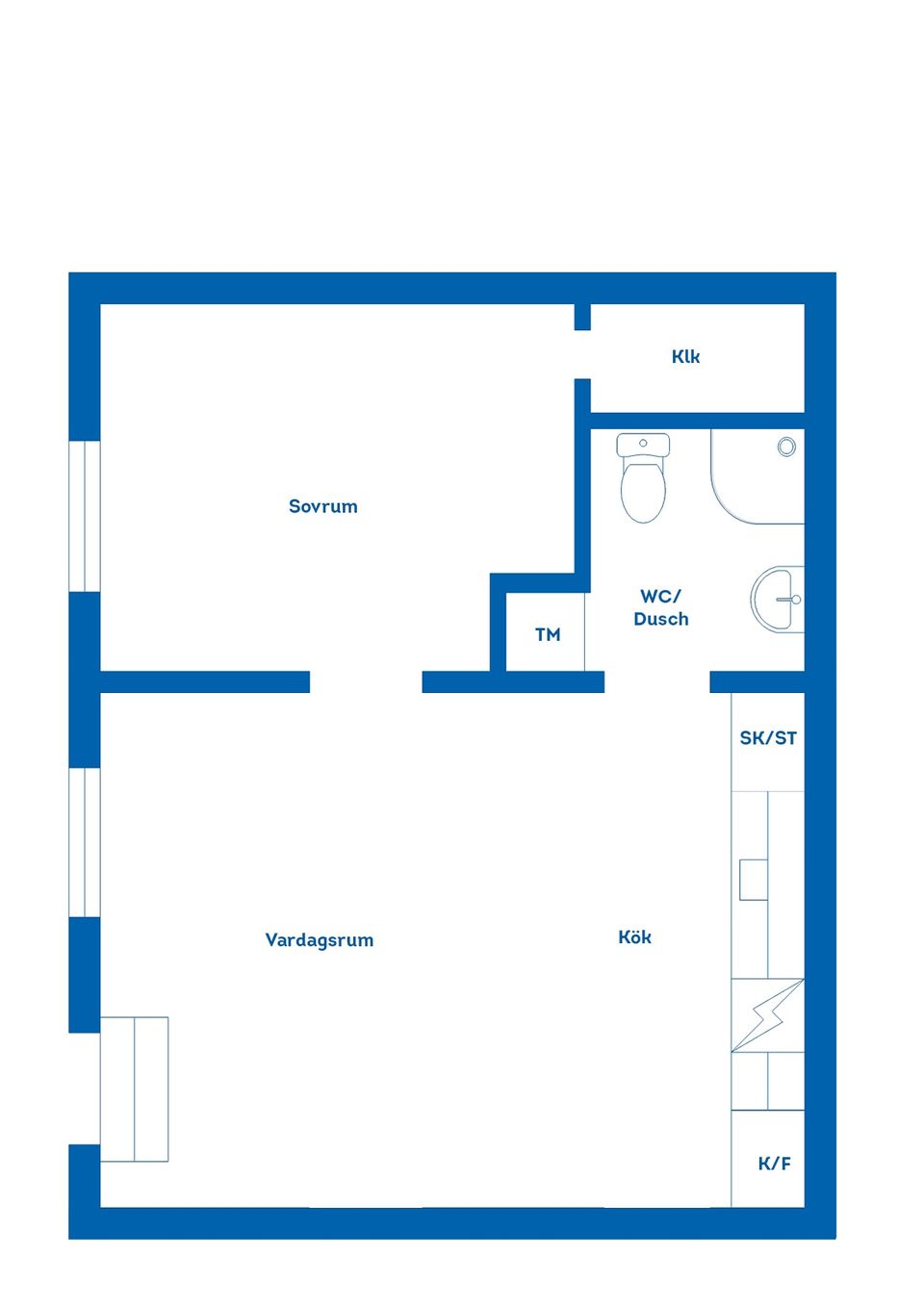 Bostadsrätt, Fredriksdalsvägen 4D, Villastaden, Gävle
