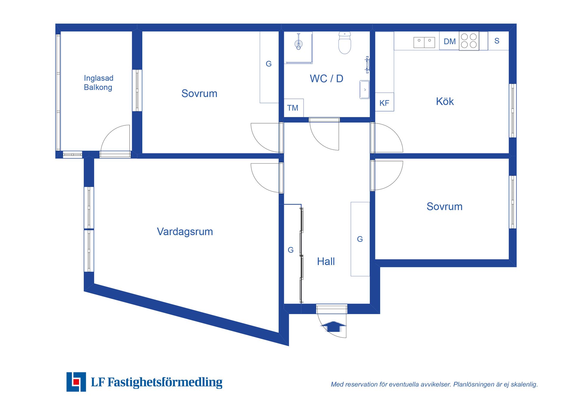 Bostadsrätt, Pilgrimsgatan 7B, Solbacken, Ystad