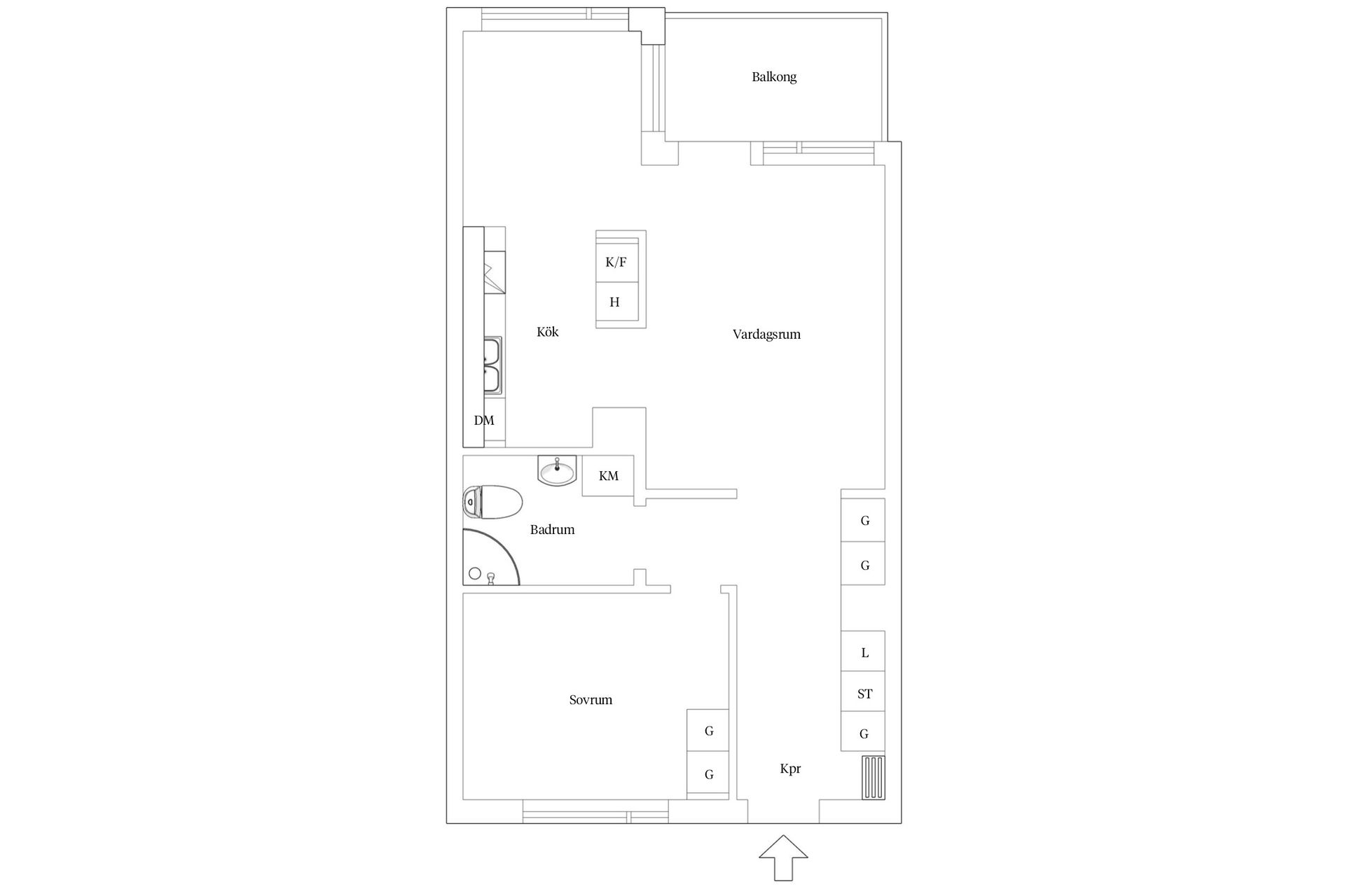 Bostadsrätt, Borstbindaregatan 1, Centrala Hisingen, Göteborg