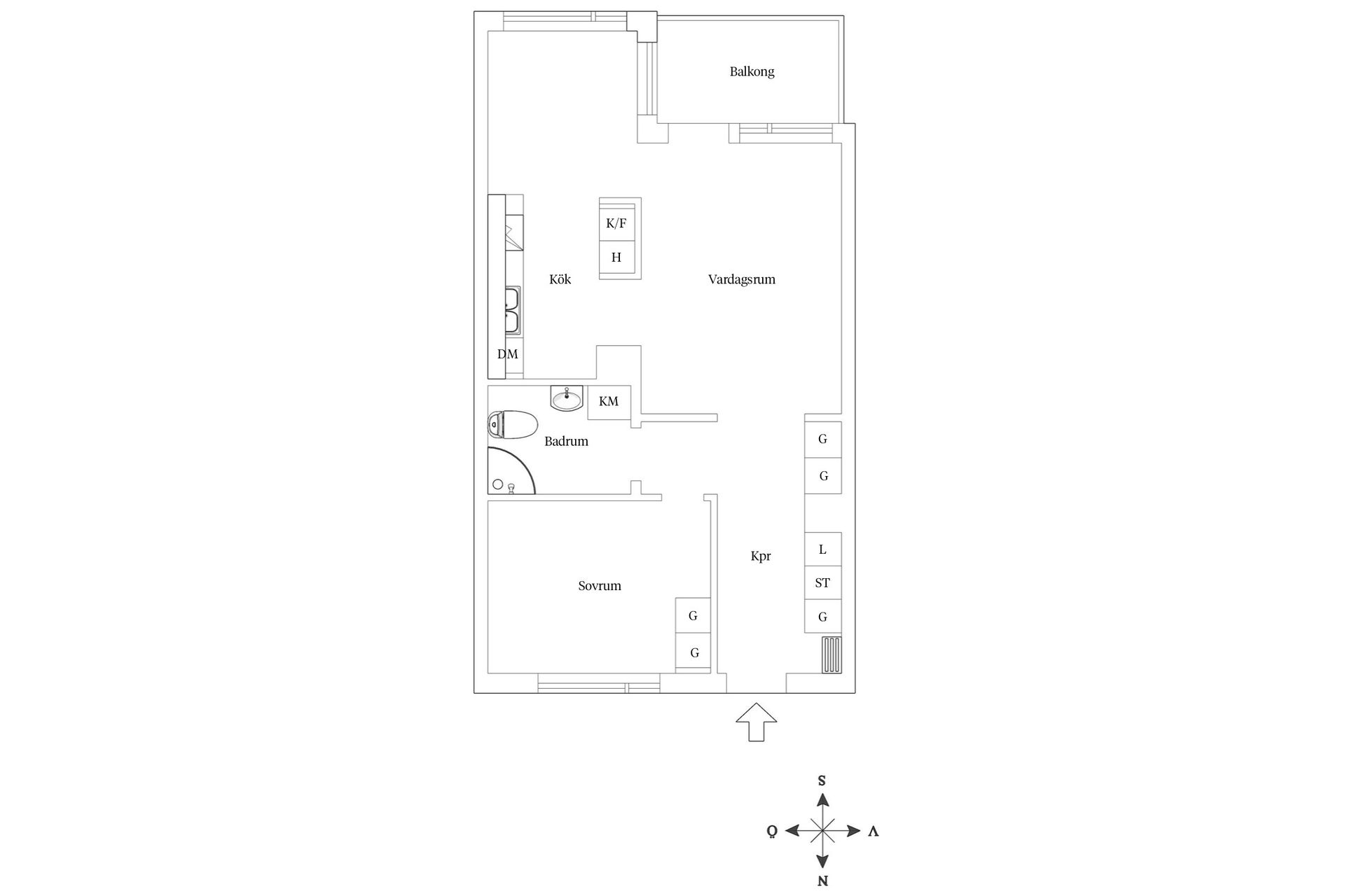Bostadsrätt, Borstbindaregatan 1, Centrala Hisingen, Göteborg