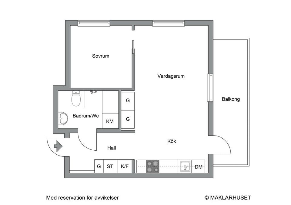 Bostadsrätt, Vintergatan 2d, Centrala Sundbyberg, Sundbyberg