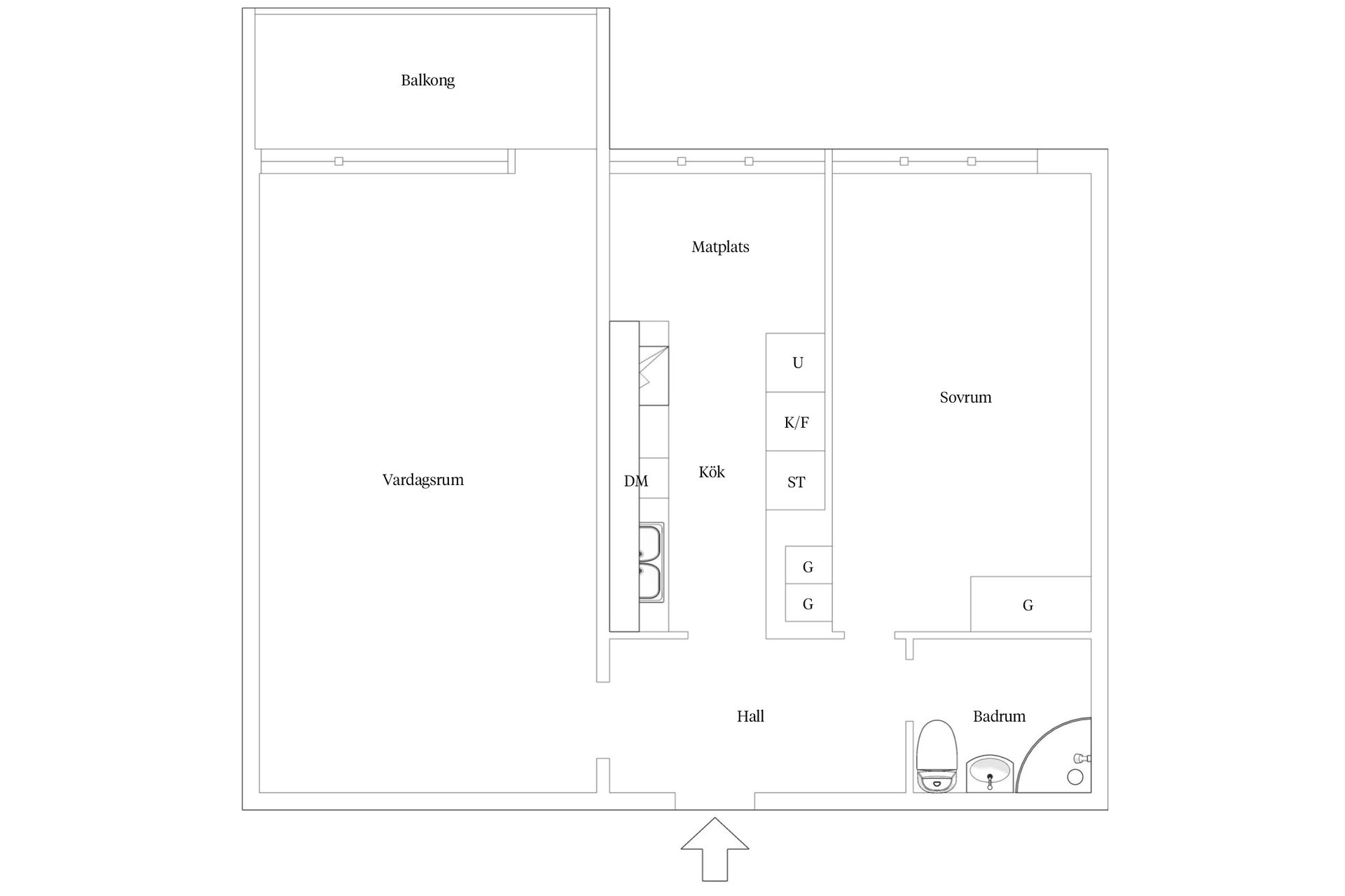 Bostadsrätt, Grönalundsgatan 7A, Limhamn, Malmö