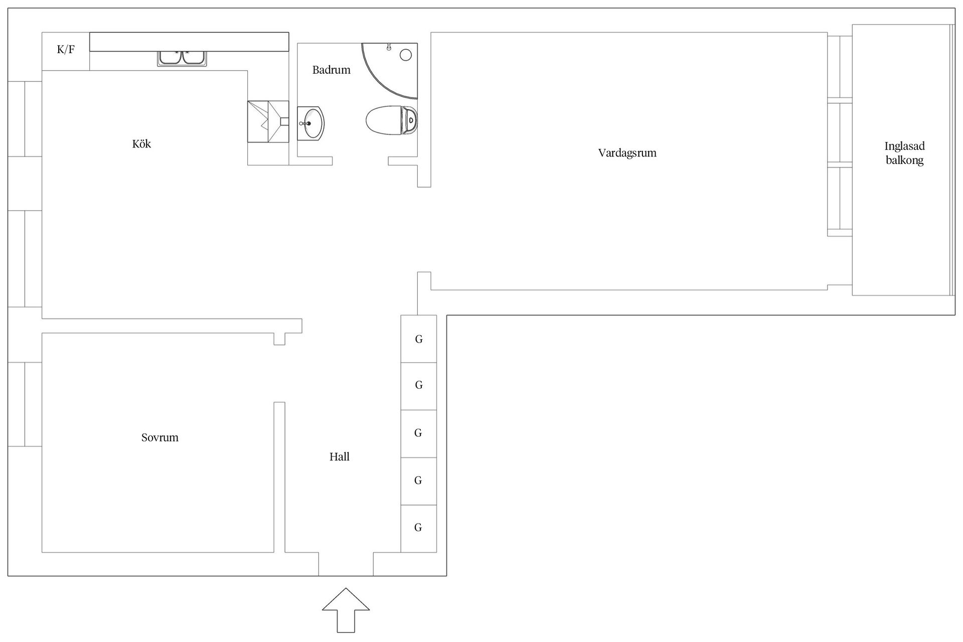 Bostadsrätt, Östra Farmvägen 32D, Östra Sorgenfri, Malmö