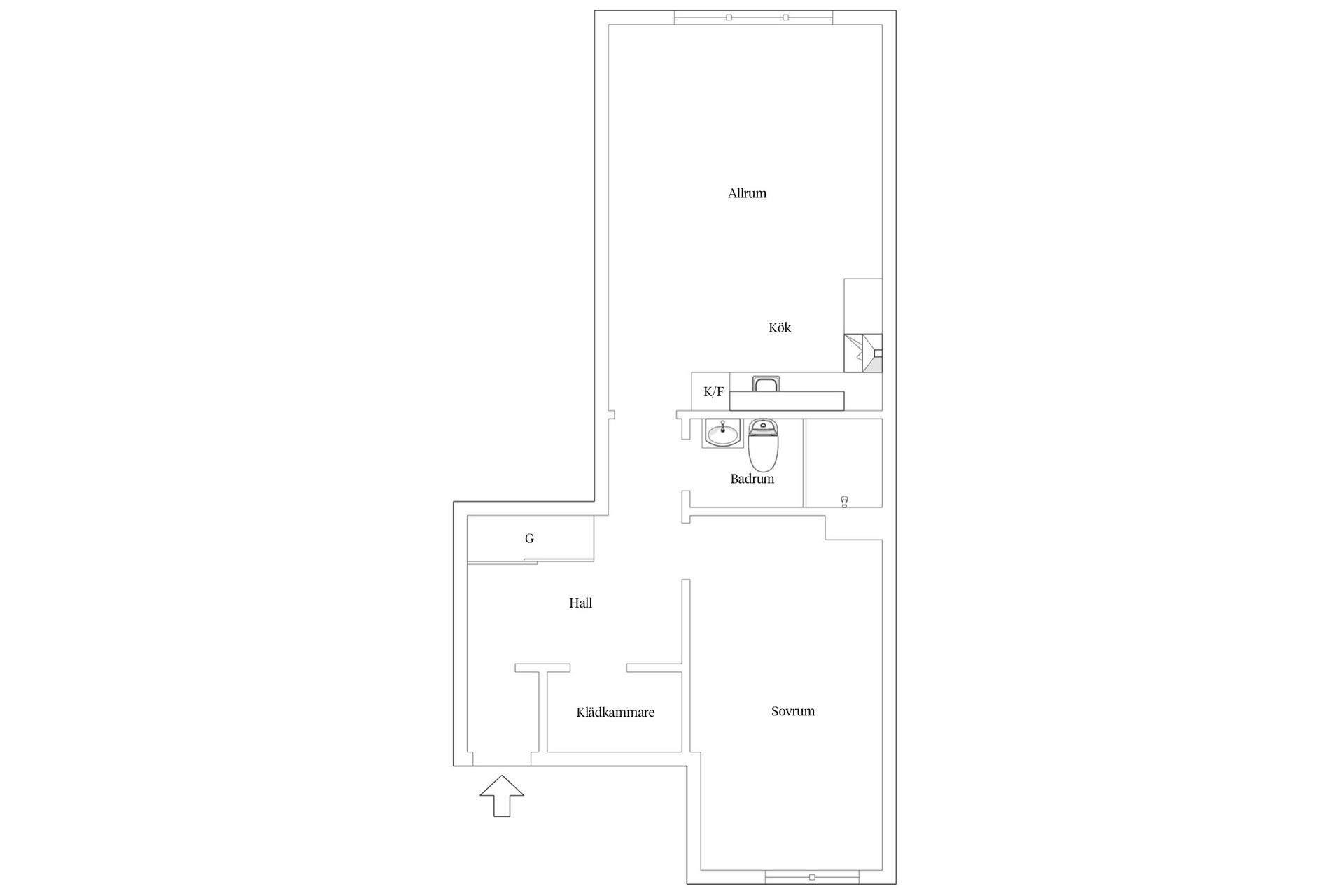 Bostadsrätt, Brunkebergsgatan 3C, Lunden, Göteborg