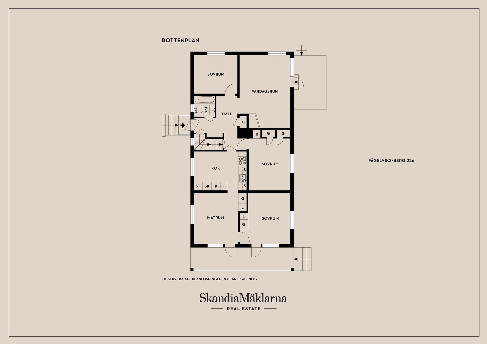 Villa, Fågelviks-Berg 226, ...., Karlstad